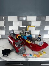 Paw Patrol Boat And Fire Truck
