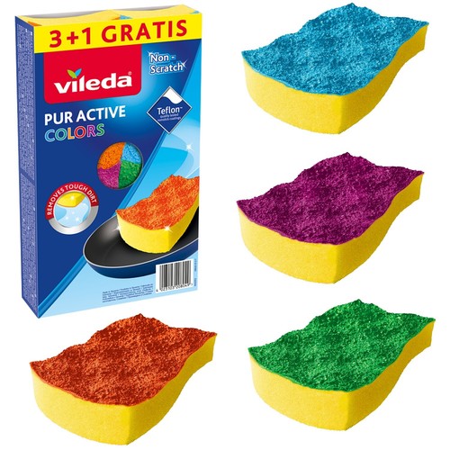 4pcs vileda pur active - 4pcs,