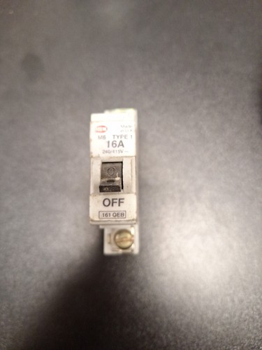 Mem 16a circuit breaker 161qeb - 16a,