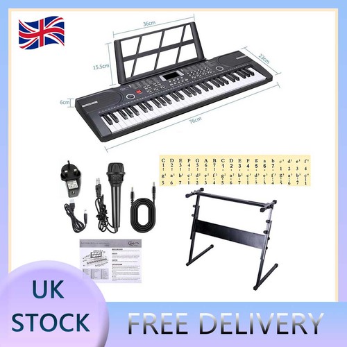 Full size keyboard piano 60 - 61,