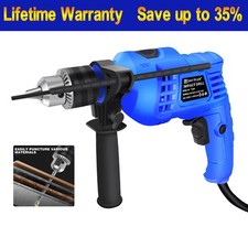 Pro Electric Rotary Hammer Drill Heavy Duty Corded Impact Drill With Bits 230V