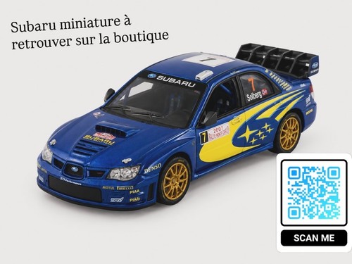 Subaru impreza rally wrc - impreza, 1/43