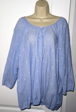 BNWT M&S Women's Blue Chambray