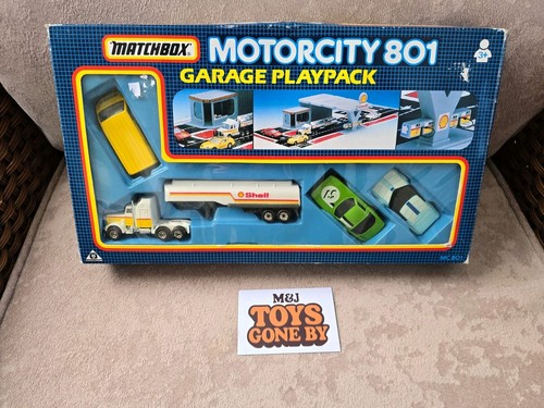 Matchbox motorcity 801 garage - matchbox,