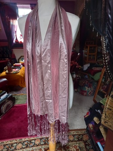 Pale pink velvet and silk - pink,