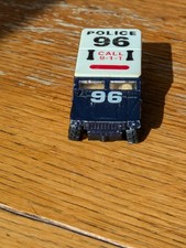 2004 Realtoy Police Force #96 Dept Emergency Humvee Hummer HMMWV Black 1:64 NRMT