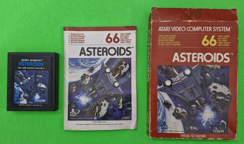 Asteroids atari 2600 game - asteroids,