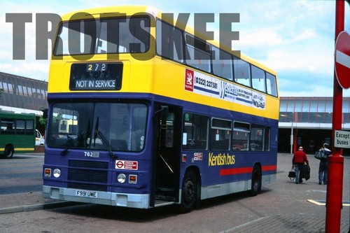 35mm slide kentish bus - 35mm,