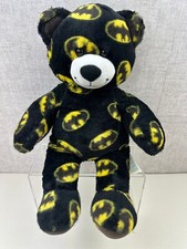 Batman Build A Bear Black Yellow Bat Signal 17" Long The Fuzzy Crusader