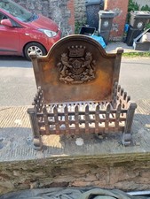 Royal  coat of arms cast iron