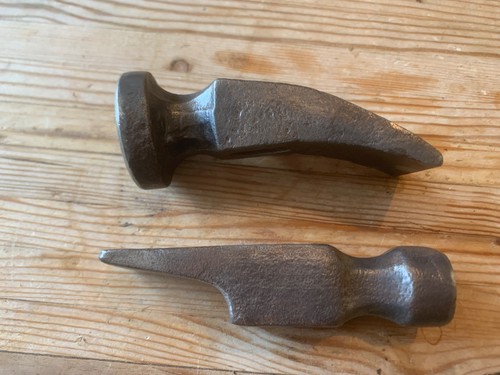 Pair vintage cobblers hammer - cobblers,