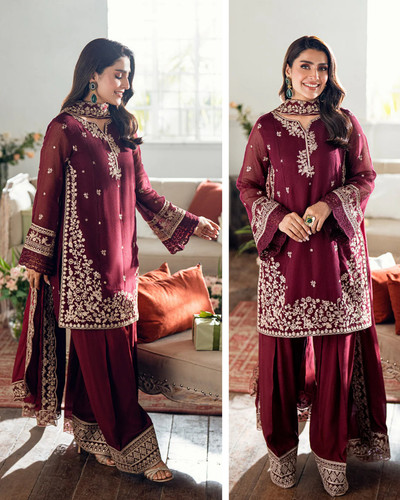 Pakistani designer embroidered - pakistani,