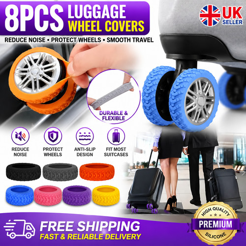8pcs silicone trolley - trolley, wheel
