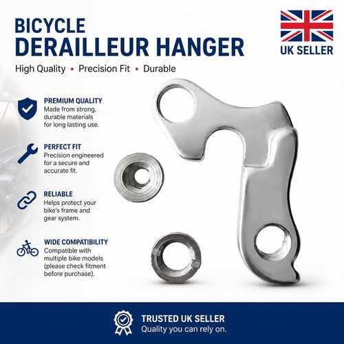 Rear derailleur gear hanger - rear,