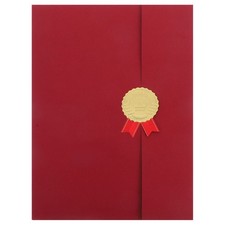 Diploma book navy blue - ,