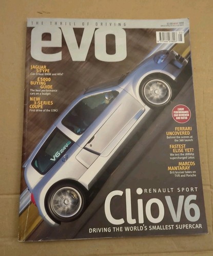 Evo magazine issue may 1999 - magazine,