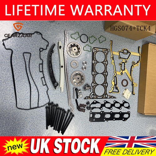 Head gasket set timing chain - gasket,