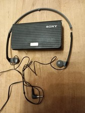 Vintage Sony Discman Dynamic Stereo Headphones MDR-A10 + Case