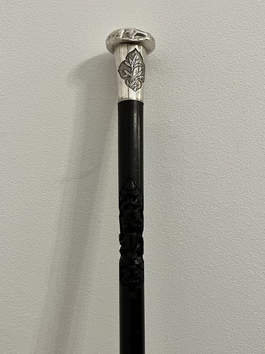 Antique chinese sliver - chinese, topped