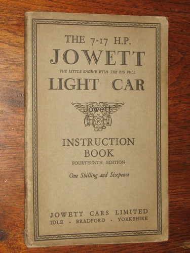 1929 jowett 17hp light - 1929,