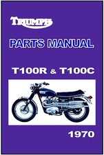 TRIUMPH Parts Manual T100