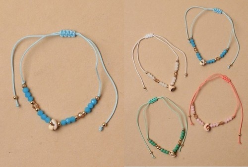 Adj cord bracelet - , with