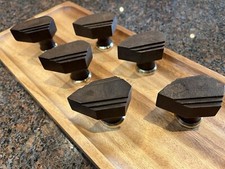 Bakelite Door Knobs in Brown