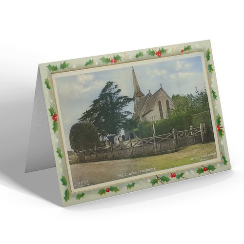 Christmas card vintage - christmas,