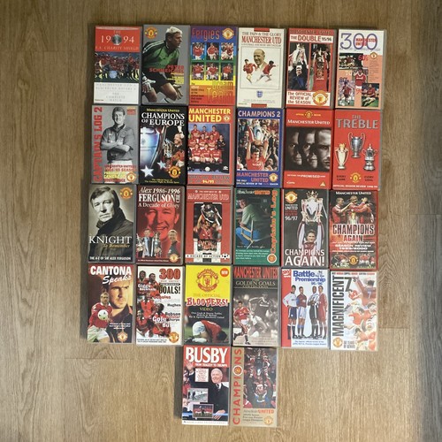 Manchester united vhs - 22,