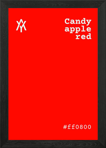 Candy apple red - red, swatch