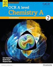 OCR A level Chemistry A Student Book 2 + ActiveBook (OCR GCE ... by Holyman, Sam
