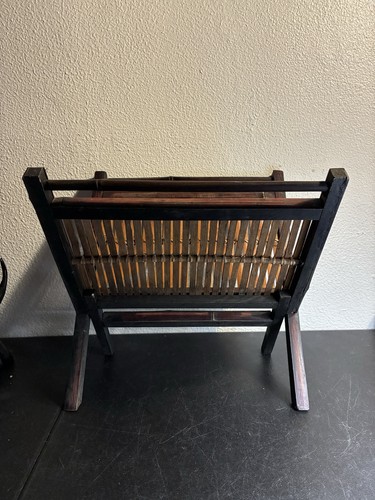 Bamboo wood folding magazine - wood,
