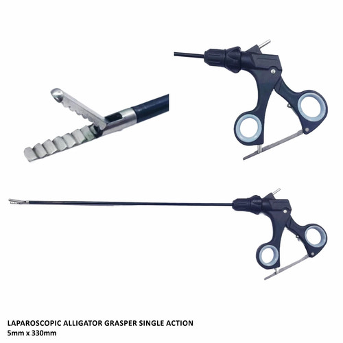 Laparoscopic alligator grasper - alligator,