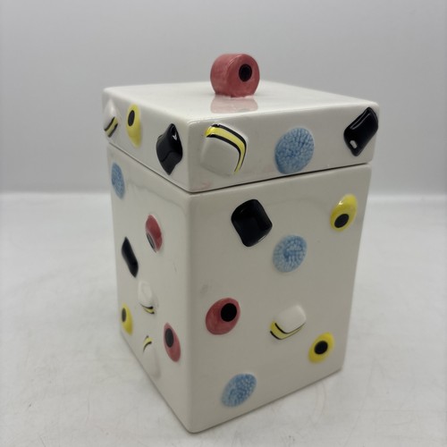 Liquorice allsorts cookie jar - cookie,
