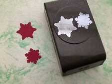 Stampin Up Snow Flurry Snowflake Large Craft Card Punch Cutter 2 in 1 snowflakes