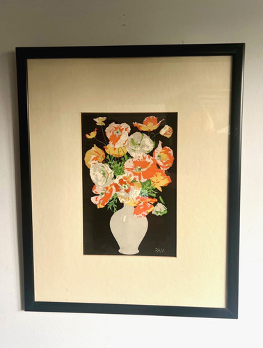 Floral art print the - print,