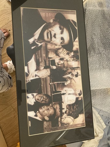 Two framed prints frank - two,