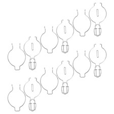  6 Pcs Mason Jar Handle with