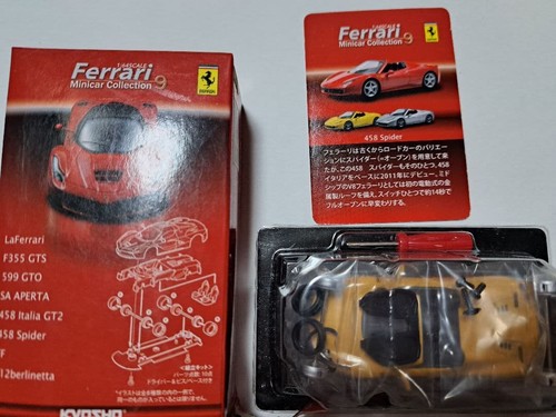 Kyosho ferrari 458 - ferrari, spider
