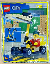 Lego City Forklift Driver with