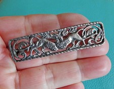 CELTIC  ZOOMORPHIC BROOCH PIN