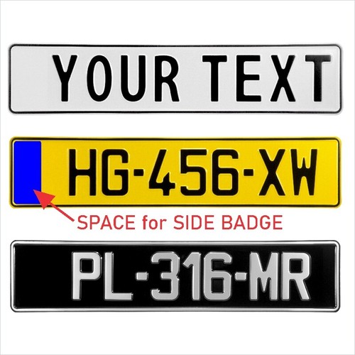 Space for badge - , novelty