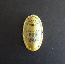 Classic Canes Walking Stick Mount  With Nails- Hertfordshire