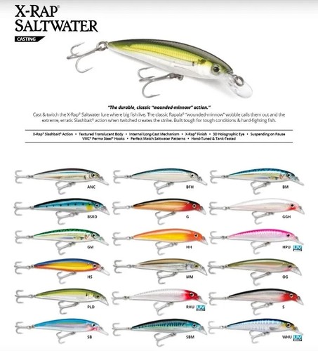 Rapala rap sxr10 10cm 13g - sxr10,