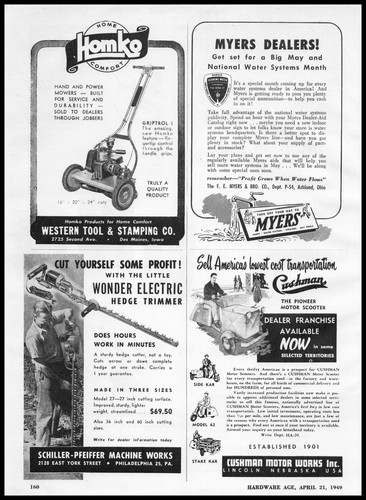 1949 cushman motor works - 1949,