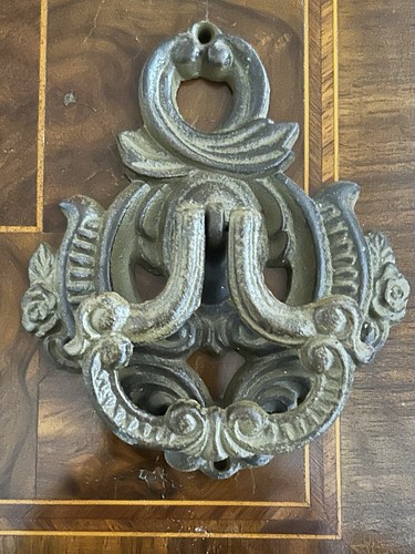 Antique door knocker cast - knocker,