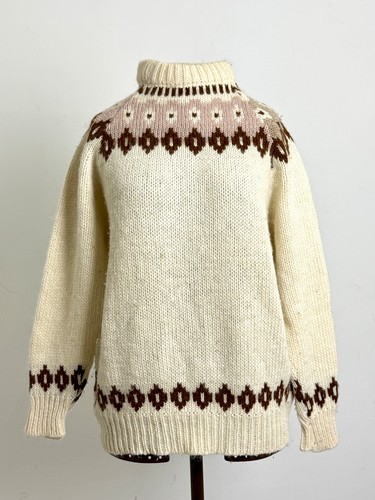 Vintage hand knit icelandic - knit,