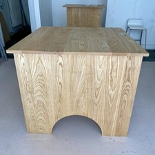 Custom Made ash Wood Table / Standing Desk / Shop Display / Dining Table