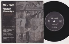 DIE FORM * Poupee Mecanique * 1988 FRANCE MINIMAL SYNTH NEW WAVE 7" 45 * Listen!