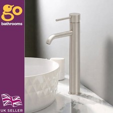 Brushed Nickel Tall Basin Mono